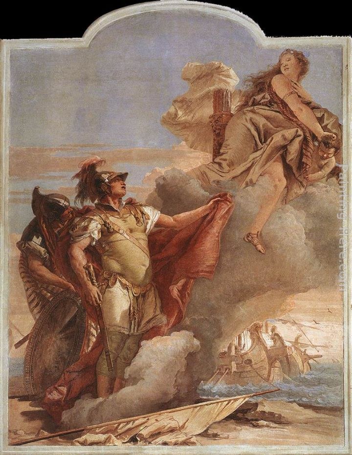 Giovanni Battista Tiepolo Venus Appearing to Aeneas on the Shores of Carthage